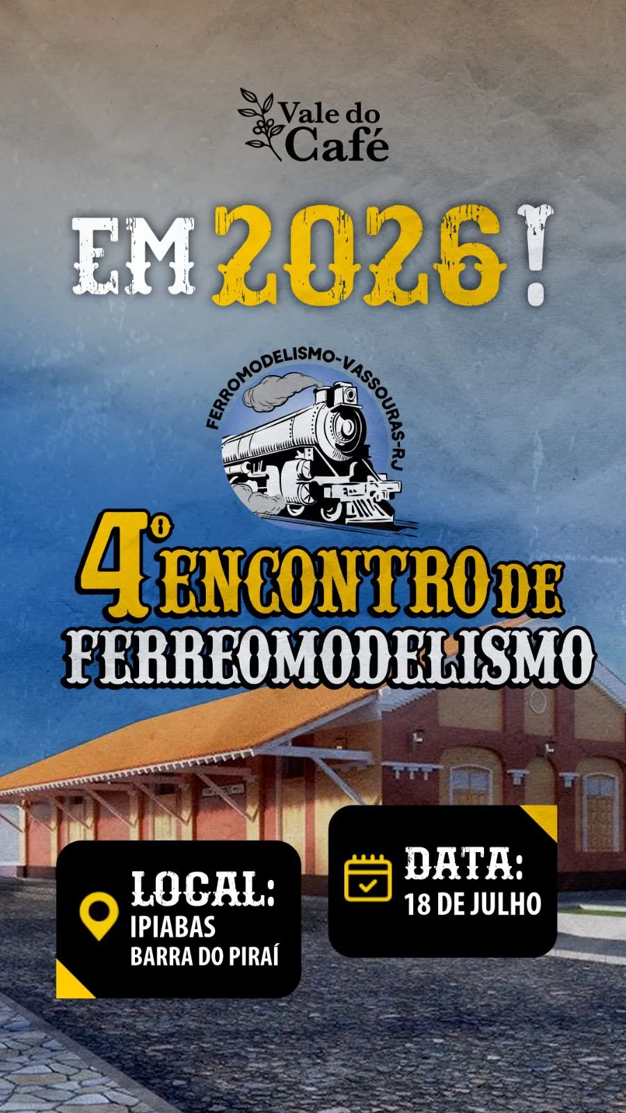 4º Encontro de Ferreomodelismo do Vale do Café